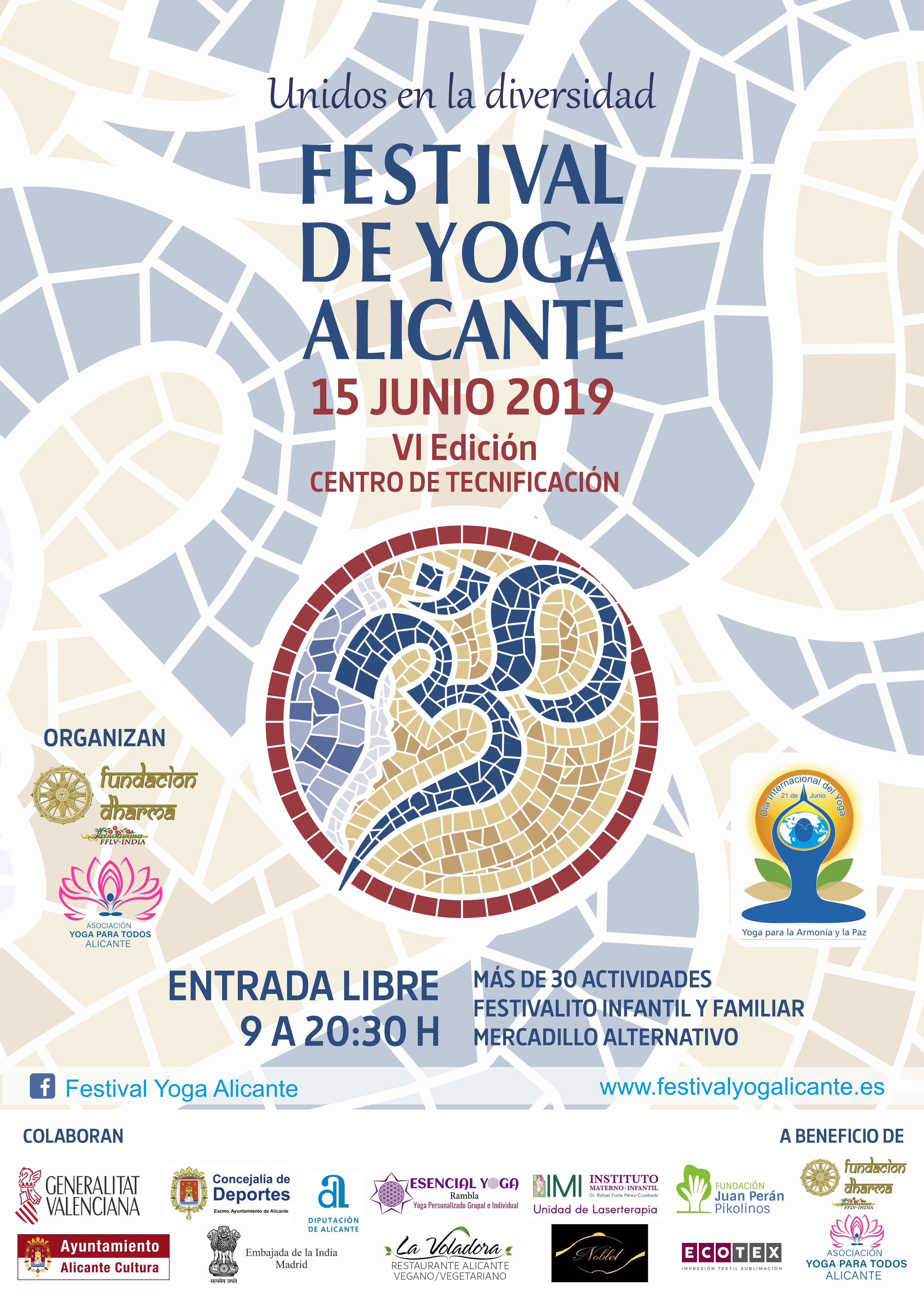 Festival de Yoga de Alicante. Ayuntamiento de Alicante