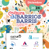 cartel oficial CULTURA EN BARRIOS oct-dic 2024