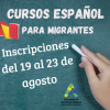 Curso de español personas migradas