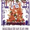 Cartel Hogueras de San Juan año 1988