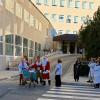 Llegada de Papa Noel al hospital de Alicante