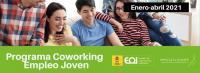 Cartel informativo programa Coworking-Empleo Joven