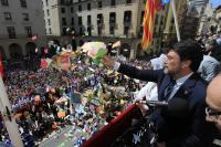 Luis Barcala lanza aleluyas en la Procesión del Encuentro