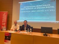 Antonio Peral, concejal de Nuevas Tecnologías, en la clausura de las XIII Jornadas de Gobiernos Locales
