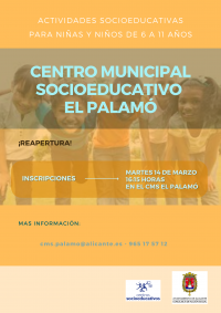 Cartel CMS Palamó - Villafranqueza