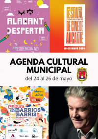 Agenda Municipal de Cultura y Ocio del 24 al 26 de mayo 