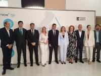 El alcalde de Alicante y el presidente de la Generalitat en el foro Foro del Agua de Valencia