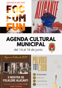 Agenda Municipal de Cultura y Ocio del 14 al 16 de junio