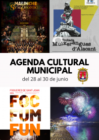  Agenda Municipal de Cultura y Ocio del 28 al 30 de junio