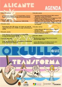 Agenda de actividades Orgullo 2024