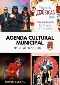 Agenda Municipal de Cultura y Ocio del 25 al 28 de julio