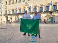 El concejal de Medio Ambiente con el reto Banderas Verdes 2024