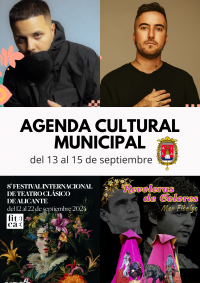 Agenda Municipal de Cultura y Ocio del 12 al 15 de septiembre