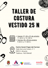 taller de costura vestido 25 n