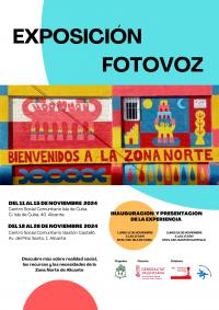 CARTEL EXPO FOTOVOZ ZONA NORTE