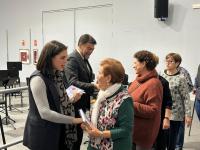 Acto en el Centro de Mayores reconocimiento a los voluntarios