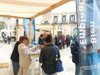 Feria de Empleo en la plaza del Ayuntamiento