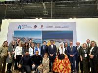 Acto celebrado  en Fitur nombra Alicante como Capital Gastronómica 2025