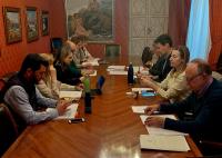 Imagen de la Comisión de hacienda celebrada en el Ayuntamiento de Alicante.