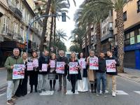 Acto de presentación de la campaña de San Valentín del Ayuntamiento con el sector comercial, de la hostelería y los mercados municipales.