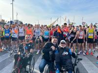 Imagen de la salida de la Media maratón de Alicante