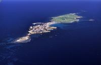Vista aérea de la isla de Tabarca