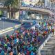 El paso de la carrera de 2024 por el paso elevado del scalextric